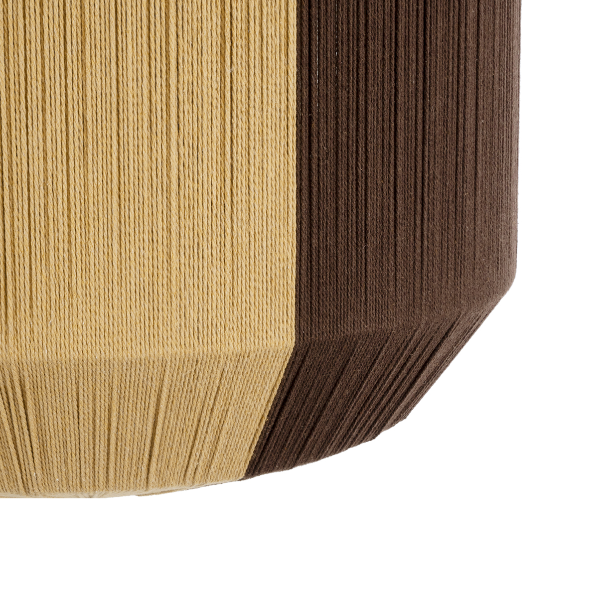 GLOBOSTAR® SALERNO 02076 Boho Κρεμαστό Φωτιστικό Οροφής με Ντουί 1 x E27 AC 220-240V IP20 - Μπεζ & Καφέ - Μ50 x Π50 x Υ80cm - Image 8
