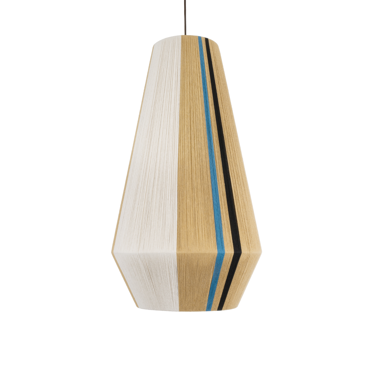 GLOBOSTAR® SALERNO 02079 Boho Κρεμαστό Φωτιστικό Οροφής με Ντουί 1 x E27 AC 220-240V IP20 - Πολύχρωμο - Μ50 x Π50 x Υ90cm - Image 4