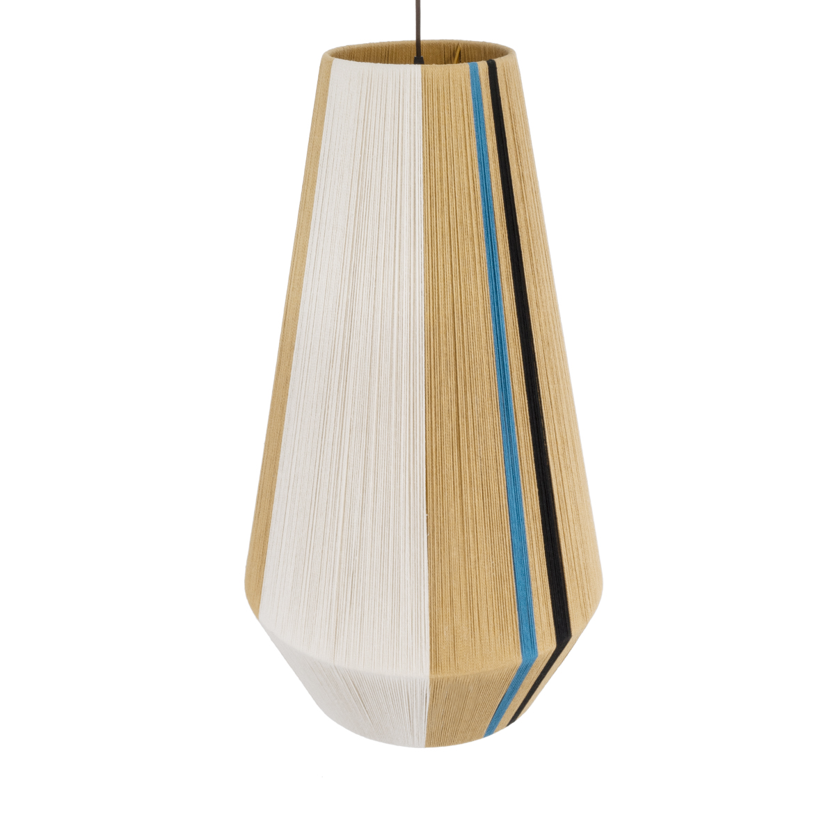 GLOBOSTAR® SALERNO 02079 Boho Κρεμαστό Φωτιστικό Οροφής με Ντουί 1 x E27 AC 220-240V IP20 - Πολύχρωμο - Μ50 x Π50 x Υ90cm - Image 6