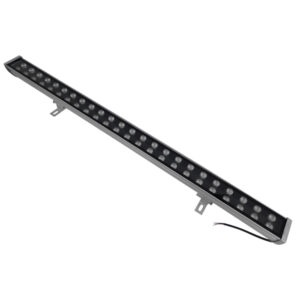 GLOBOSTAR® WASHER-MOZA 05113 Μπάρα Φωτισμού Wall Washer LED 48W 5760lm 10-30° DC 24V Αδιάβροχο IP66 Ροζ Dimmable - Γκρι Ανθρακί - Μ100 x Π6.5 x Υ6.6cm - 3 Χρόνια Εγγύηση
