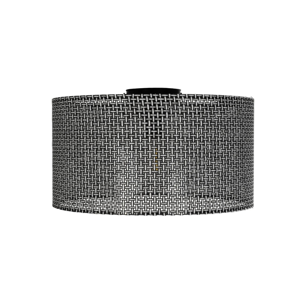 GLOBOSTAR® CILIO 203-0157 Μοντέρνο Φωτιστικό Οροφής με Ντουί 1 x E27 AC 220-240V IP20 - Μαύρο - Μ38 x Π38 x Υ23cm - Image 4