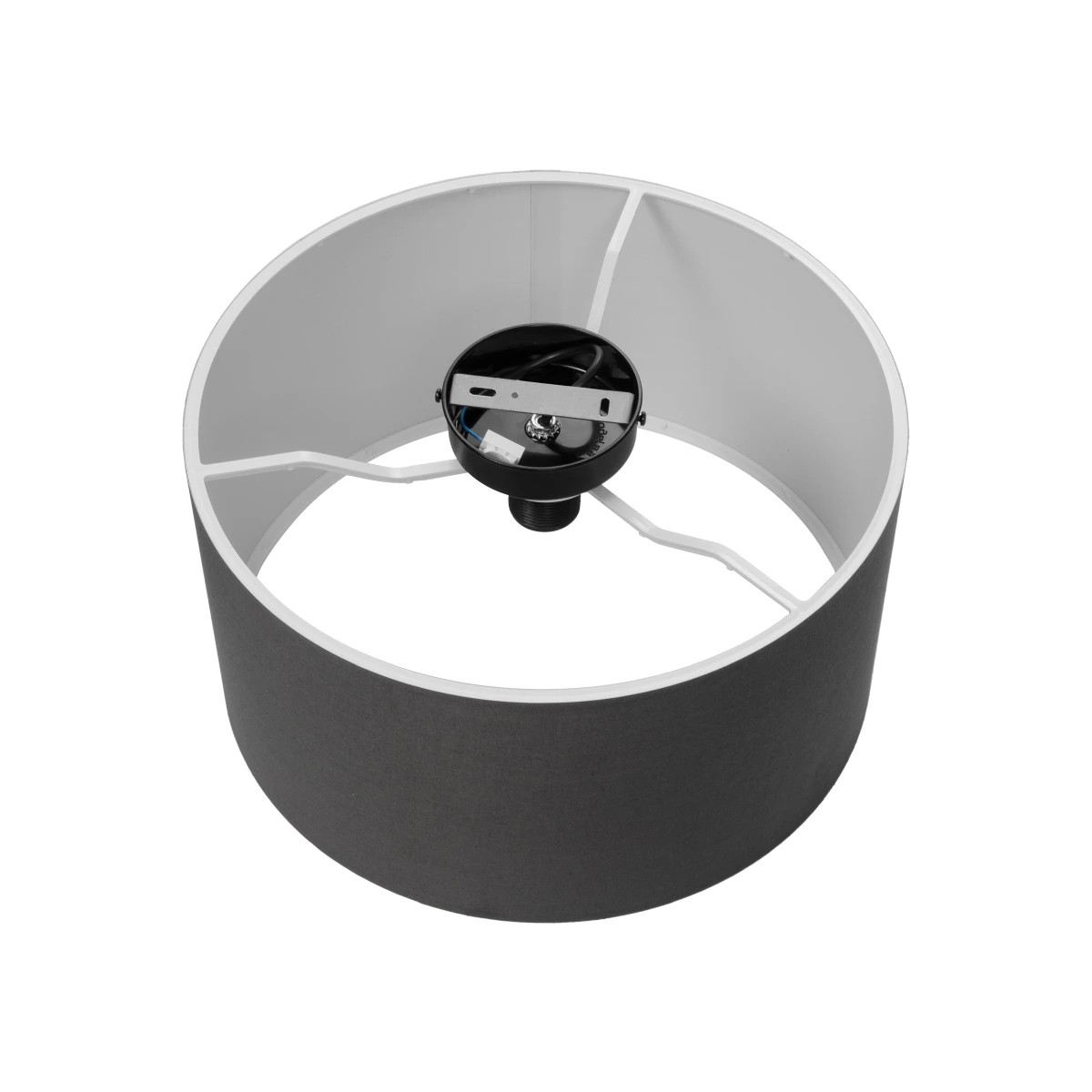 GLOBOSTAR® CILIO 203-0158 Μοντέρνο Φωτιστικό Οροφής με Ντουί 1 x E27 AC 220-240V IP20 - Γκρι - Μ38 x Π38 x Υ23cm - Image 7