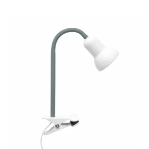 GLOBOSTAR® TAVOLO 204-0152 Παιδικό Επιτραπέζιο Φωτιστικό Πορτατίφ με Ντουί 1 x E14 AC 220-240V IP20 - Πράσινο & Λευκό - Μ11 x Π9 x Υ35cm