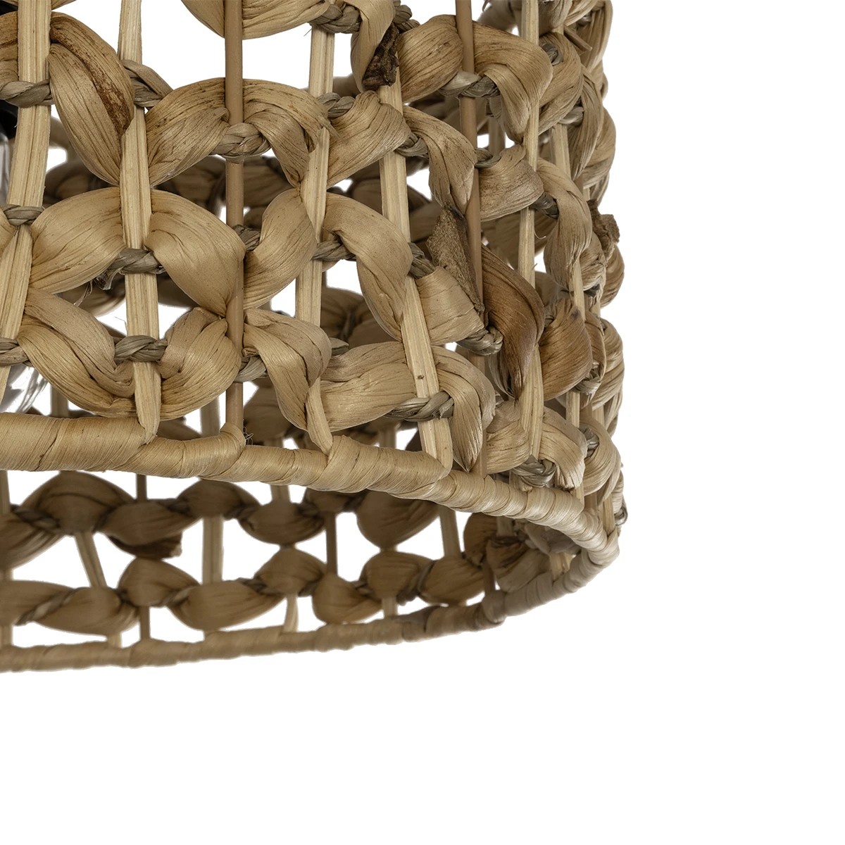 GLOBOSTAR® SAND 204-0160 Boho Κρεμαστό Φωτιστικό Οροφής με Ντουί 1 x E27 AC 220-240V IP20 - Καφέ - Μ30 x Π30 x Υ19cm - Image 8