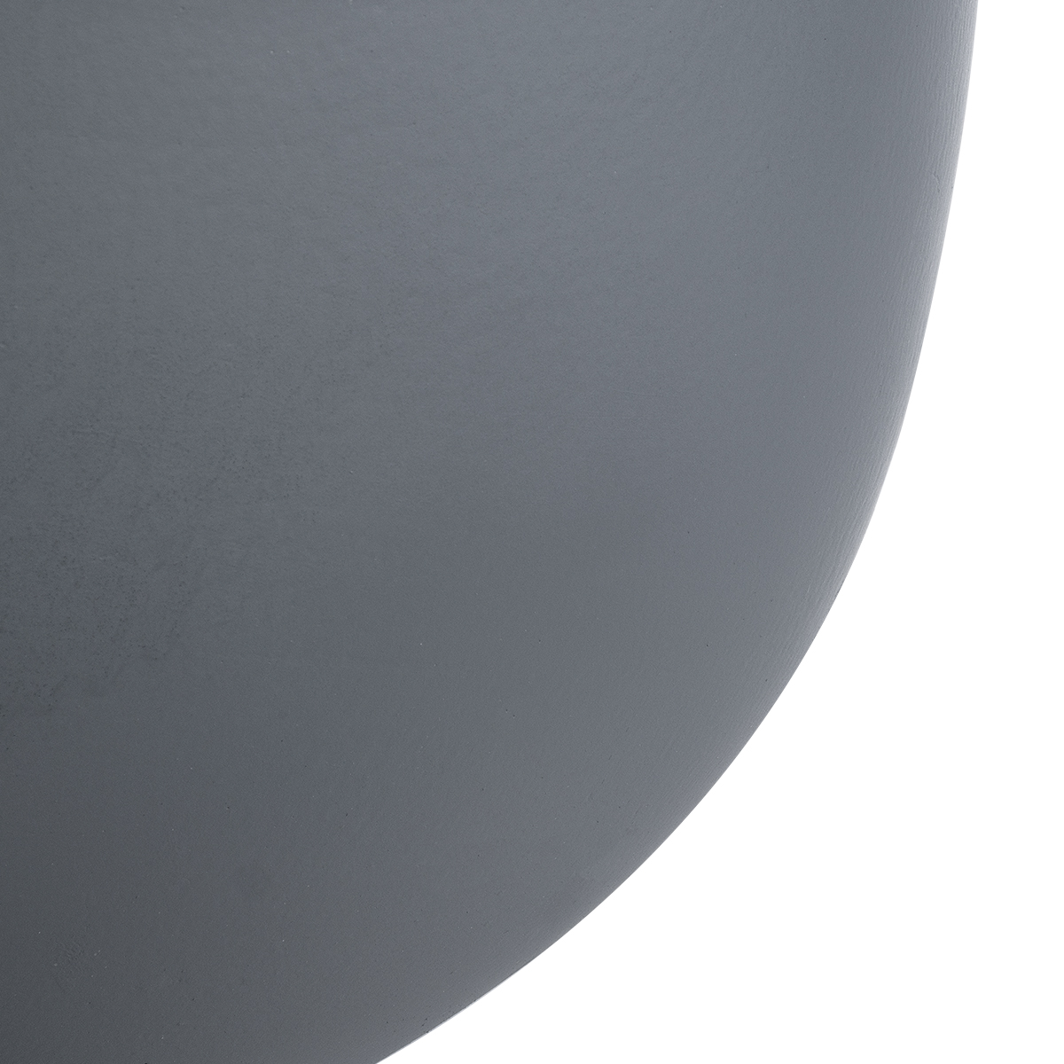 GloboStar® Artificial Garden BALTIMORE 20696 Διακοσμητικό Πολυεστερικό Τσιμεντένιο Κασπώ Γλάστρα - Flower Pot Γκρι Φ43 x Υ23cm - Image 8