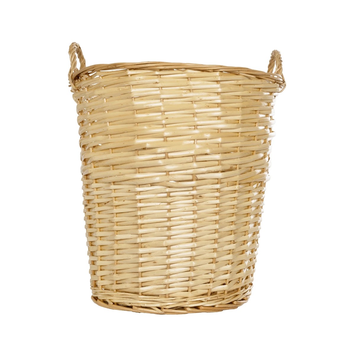 GloboStar® Artificial Garden ARIZONA 21504 Διακοσμητικό Πλεκτό Καλάθι - Κασπώ Γλάστρα - Flower Pot Μπεζ Φ42 x Υ42cm - Image 4