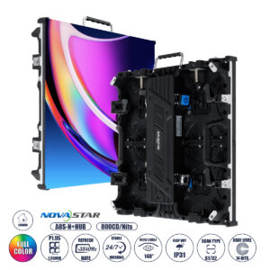 GLOBOSTAR® CRYSTALPIX 41039 Κυρτή Οθόνη Video Wall P1.95 GOB Καμπίνα 50x50cm LED 160W 3840Hz 65536 Dots ≥800cd/㎡ Nits AC 220-240V Εσωτερικού Χώρου IP31 Full Color S1/32 14Bits - Κάρτα NovaStar A8S-N+HUB - Curved -10/+15 Angle - Προστατευτικά Γωνιών - Kinglight SMD1515 & CZCL Driver - Μ50 x Π8.5 x Υ50cm - 2 Χρόνια Εγγύηση