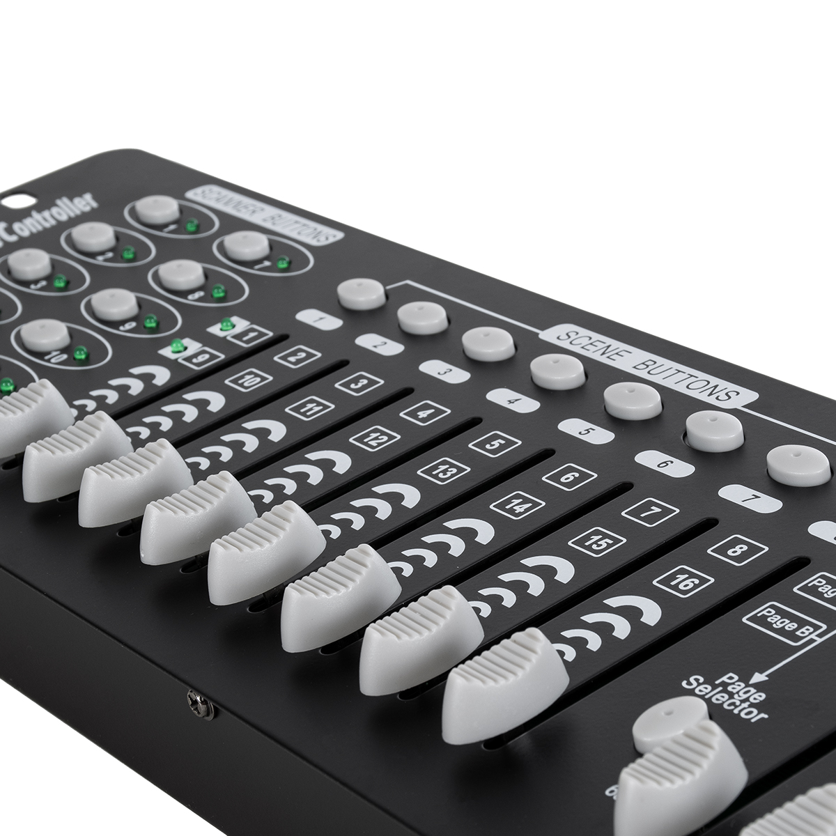 GLOBOSTAR® DMXCONSOLE 73493 DMX Master Κονσόλα Φωτισμού με 192 Κανάλια AC 220-240V IP20 - DMX512 - Μ48 x Π13.5 x Υ7cm - 2 Χρόνια Εγγύηση - Image 8