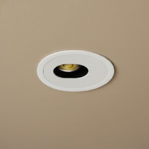 kelvo® ASYMMETRICAL KLV-101-0133 Χωνευτό Φωτιστικό Downlight Σποτ LED 7W 875lm 15°x30° AC 220-240V IP20 Φυσικό Λευκό 4500K - Bridgelux COB Chip & TÜV SÜD Driver - Λευκό Ματ - Μ8.3 x Π8.3 x Υ8.2cm / Q7.3cm - 5 Χρόνια Εγγύηση