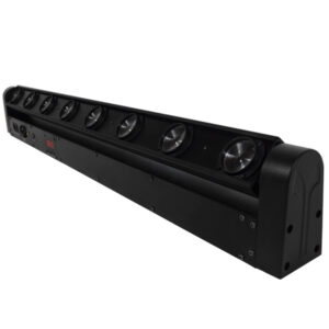 GLOBOSTAR® BAR 51132 Stage Κινούμενη Ρομποτική Κεφαλή Super Beam LED 160W 8° AC 220-240V IP20 8 x 20W CREE Chip Πολύχρωμο RGBW Dimmable DMX512 Protocol 9/38 Channels - Μ110 x Π13.2 x Υ15.5cm - 2 Χρόνια Εγγύηση