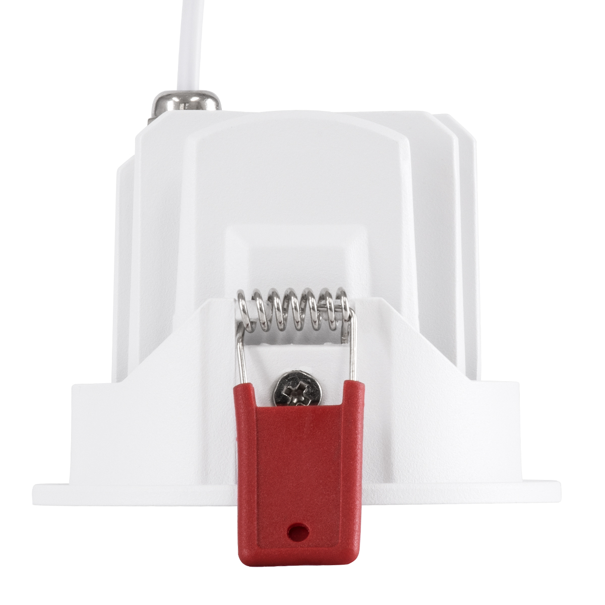 GLOBOSTAR® LEO-R 60284 Χωνευτό Κινούμενο Downlight Σποτ με Honeycomb Anti Glare Reflector LED 10W 1300lm 38° AC 220-240V IP20 Φυσικό Λευκό 4500K - Bridgelux COB Chip & TÜV SÜD Driver - Λευκό Ματ - Μ8.5 x Π8.5 x Υ6.6cm / Q7.5cm - 5 Χρόνια Εγγύηση - Image 5