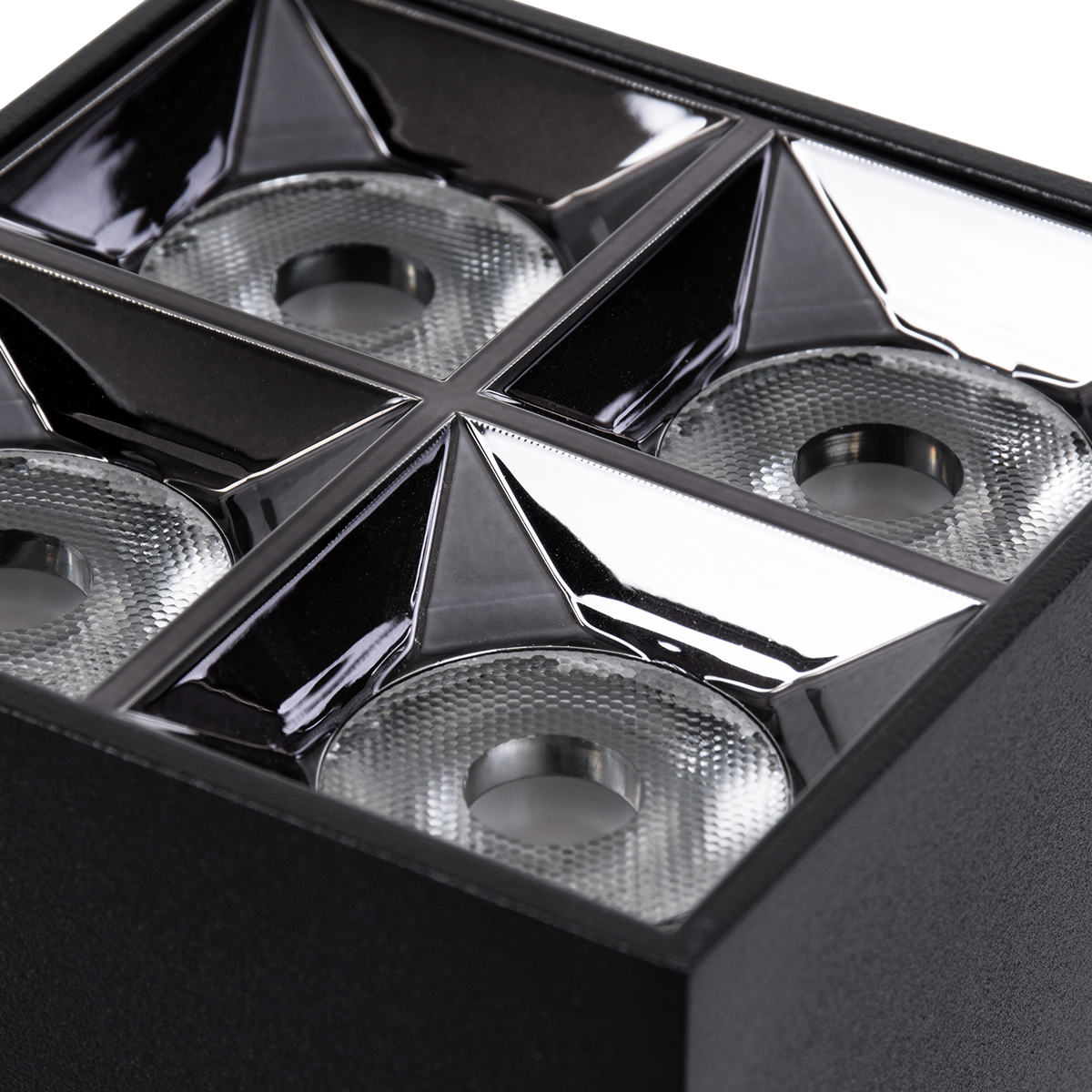 GLOBOSTAR® LUMINAR 60332 Downlight Σποτ LED 14W 1960lm 36° AC 220-240V IP20 Φυσικό Λευκό 4500K - Osram SMD Chip & TÜV SÜD Driver - Μαύρο Ματ - Μ8.2 x Π8.2 x Υ6.6cm - 5 Χρόνια Εγγύηση - Image 7