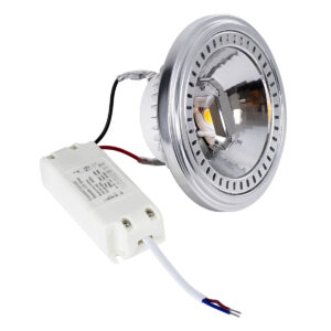 GLOBOSTAR® DARKO 60382 Σποτ AR111 LED 14W 1638lm 40° AC 220-240V IP20 Φυσικό Λευκό 4500K Dimmable - Indirect Anti-Glare Reflector - Bridgelux High Lumen COB Gen2 & TÜV SÜD Driver - Μ11.1 x Π11.1 x Υ6.6cm - 3 Χρόνια Εγγύηση