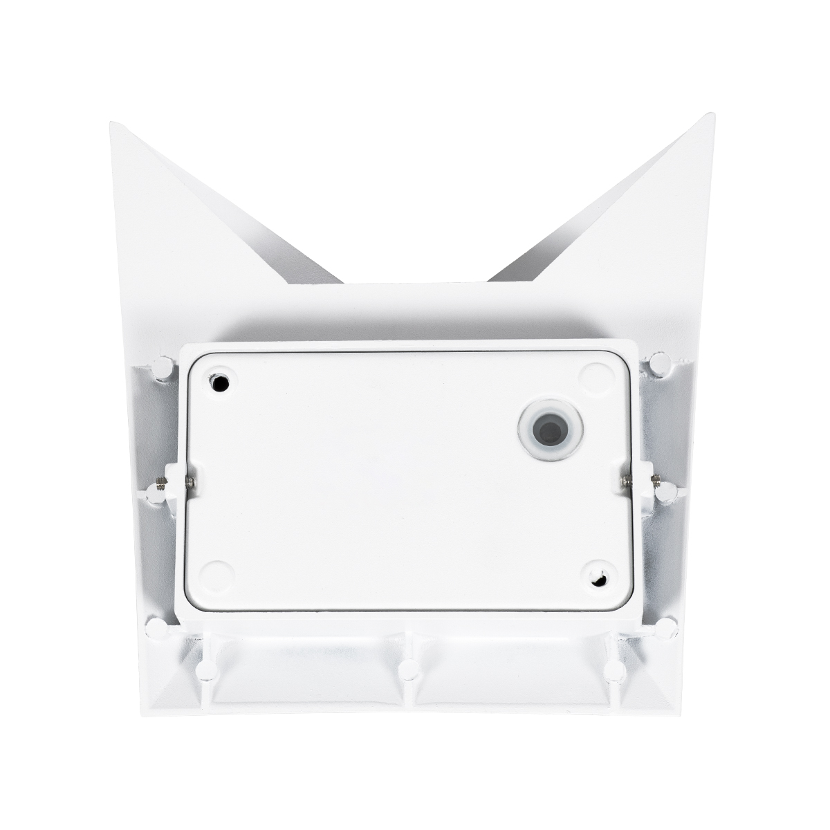 GLOBOSTAR® STEALTH 60518 Μοντέρνο Φωτιστικό Τοίχου - Απλίκα LED 10W 1000lm 60° AC 220-240V Αδιάβροχο IP65 Θερμό Λευκό 2700K - Bridgelux COB Chip & TÜV SÜD Driver - Λευκό Ματ - Μ17 x Π7.5 x Υ17cm - 5 Χρόνια Εγγύηση - Image 5