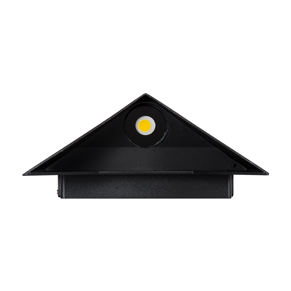 GLOBOSTAR® STEALTH 60523 Μοντέρνο Φωτιστικό Τοίχου - Απλίκα LED 10W 1100lm 60° AC 220-240V Αδιάβροχο IP65 Φυσικό Λευκό 4500K - Bridgelux COB Chip & TÜV SÜD Driver - Μαύρο Ματ - Μ17 x Π7.5 x Υ17cm - 5 Χρόνια Εγγύηση - Image 7