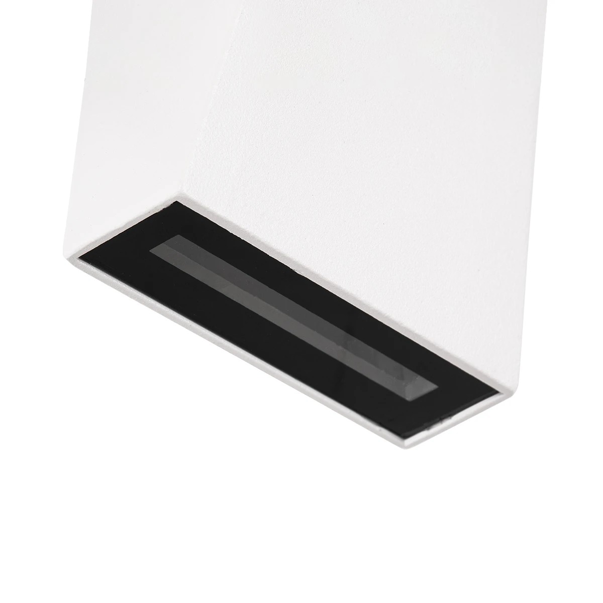GLOBOSTAR® TRIANDE 60554 Μοντέρνο Φωτιστικό Τοίχου - Απλίκα LED 10W 1200lm 5°/60° AC 220-240V Αδιάβροχο IP65 Φυσικό Λευκό 4500K - Bridgelux COB Chip & TÜV SÜD Driver - Λευκό Ματ - Μ8.5 x Π8.5 x Υ20cm - 5 Χρόνια Εγγύηση - Image 6