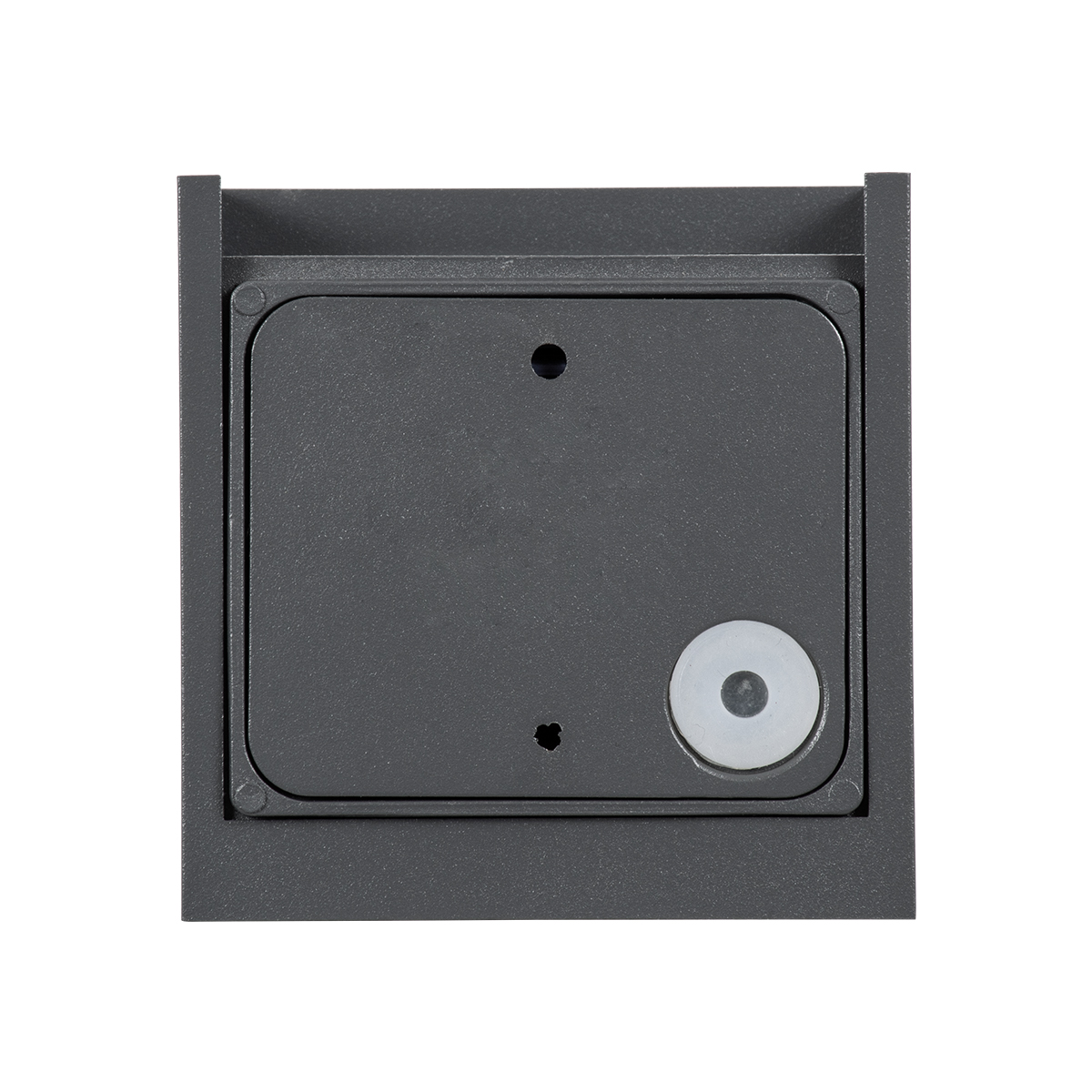 GLOBOSTAR® AXIS-S 60564 Μοντέρνο Φωτιστικό Τοίχου - Απλίκα LED 10W 1200lm 5°/60° AC 220-240V Αδιάβροχο IP65 Φυσικό Λευκό 4500K - Bridgelux COB Chip & TÜV SÜD Driver - Γκρι Ανθρακί Ματ - Μ10 x Π10 x Υ10cm - 5 Χρόνια Εγγύηση - Image 6