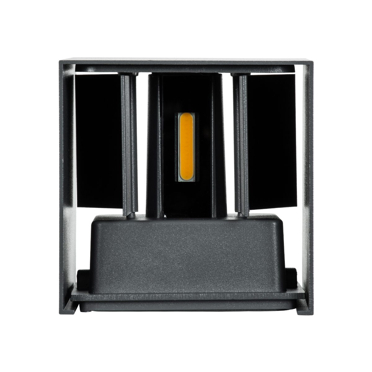 GLOBOSTAR® AXIS-S 60564 Μοντέρνο Φωτιστικό Τοίχου - Απλίκα LED 10W 1200lm 5°/60° AC 220-240V Αδιάβροχο IP65 Φυσικό Λευκό 4500K - Bridgelux COB Chip & TÜV SÜD Driver - Γκρι Ανθρακί Ματ - Μ10 x Π10 x Υ10cm - 5 Χρόνια Εγγύηση - Image 7