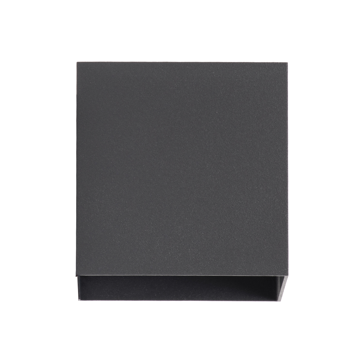 GLOBOSTAR® AXIS-S 60567 Μοντέρνο Φωτιστικό Τοίχου - Απλίκα LED 10W 1250lm 5°/60° AC 220-240V Αδιάβροχο IP65 Ψυχρό Λευκό 6000K - Bridgelux COB Chip & TÜV SÜD Driver - Γκρι Ανθρακί Ματ - Μ10 x Π10 x Υ10cm - 5 Χρόνια Εγγύηση - Image 5
