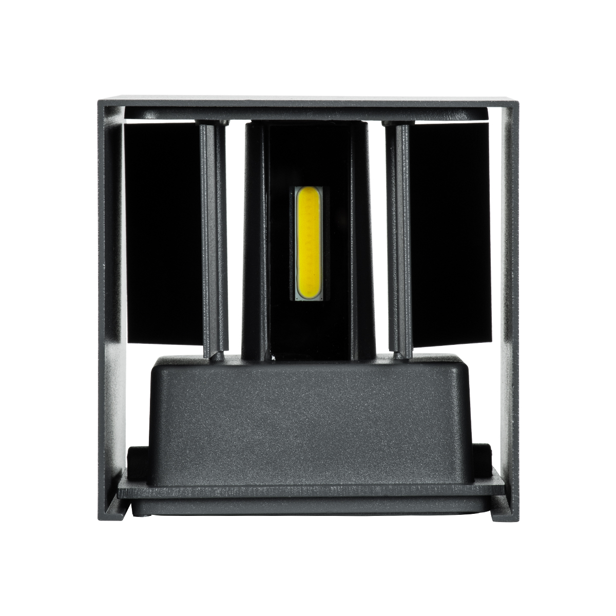 GLOBOSTAR® AXIS-S 60567 Μοντέρνο Φωτιστικό Τοίχου - Απλίκα LED 10W 1250lm 5°/60° AC 220-240V Αδιάβροχο IP65 Ψυχρό Λευκό 6000K - Bridgelux COB Chip & TÜV SÜD Driver - Γκρι Ανθρακί Ματ - Μ10 x Π10 x Υ10cm - 5 Χρόνια Εγγύηση - Image 7