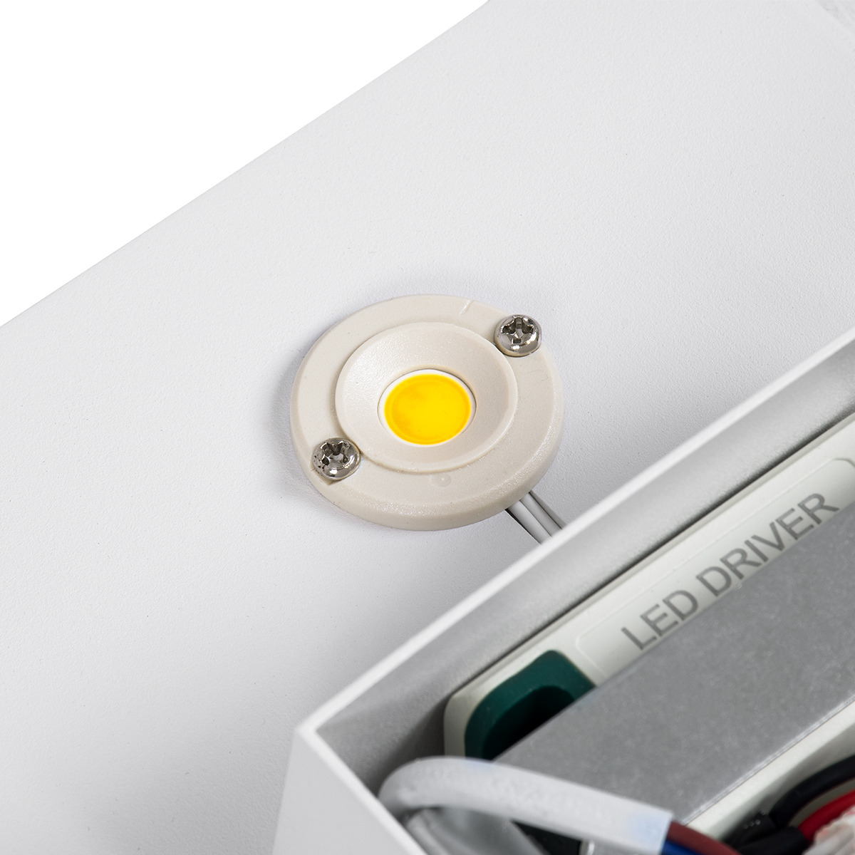 GLOBOSTAR® CUADRADO 60569 Μοντέρνο Φωτιστικό Τοίχου - Απλίκα LED 10W 1000lm 60° AC 220-240V Αδιάβροχο IP65 Θερμό Λευκό 2700K - Bridgelux COB Chip & TÜV SÜD Driver - Λευκό Ματ - Μ14 x Π14 x Υ4.5cm - 5 Χρόνια Εγγύηση - Image 8