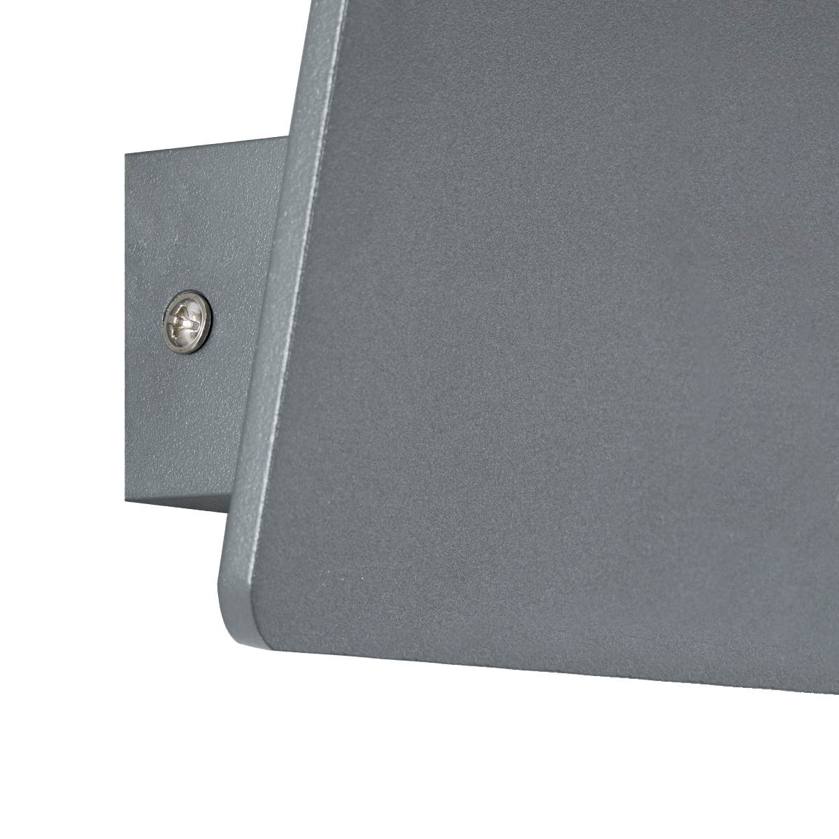 GLOBOSTAR® CUADRADO 60570 Μοντέρνο Φωτιστικό Τοίχου - Απλίκα LED 10W 1000lm 60° AC 220-240V Αδιάβροχο IP65 Θερμό Λευκό 2700K - Bridgelux COB Chip & TÜV SÜD Driver - Γκρι Ανθρακί Ματ - Μ14 x Π14 x Υ4.5cm - 5 Χρόνια Εγγύηση - Image 7