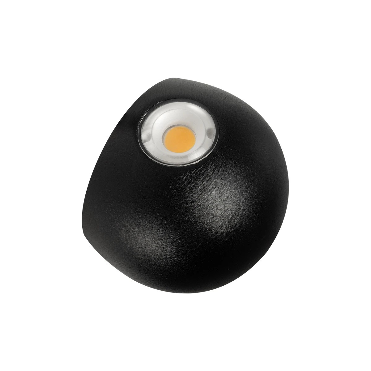 GLOBOSTAR® VEGA 60672 Μοντέρνο Φωτιστικό Τοίχου - Απλίκα LED 6W 750lm 30° AC 220-240V Αδιάβροχο IP65 Θερμό Λευκό 2700K - Bridgelux COB Chip & TÜV SÜD Driver - Μαύρο Ματ - Μ10 x Π7.5 x Υ10cm - 5 Χρόνια Εγγύηση - Image 6