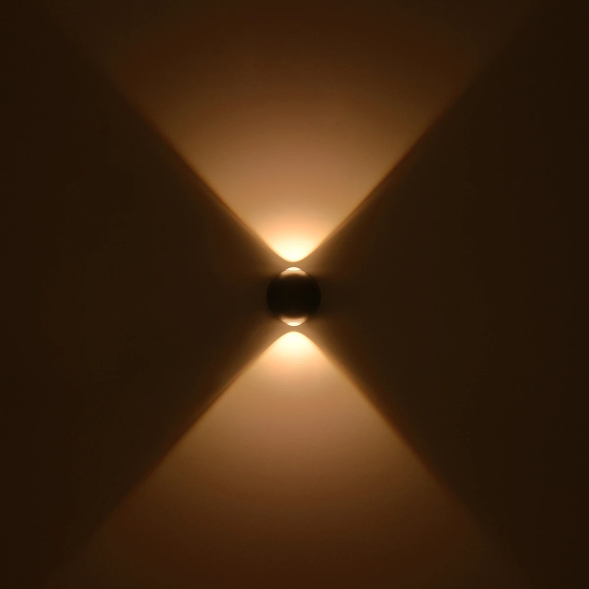 GLOBOSTAR® VEGA 60672 Μοντέρνο Φωτιστικό Τοίχου - Απλίκα LED 6W 750lm 30° AC 220-240V Αδιάβροχο IP65 Θερμό Λευκό 2700K - Bridgelux COB Chip & TÜV SÜD Driver - Μαύρο Ματ - Μ10 x Π7.5 x Υ10cm - 5 Χρόνια Εγγύηση - Image 7