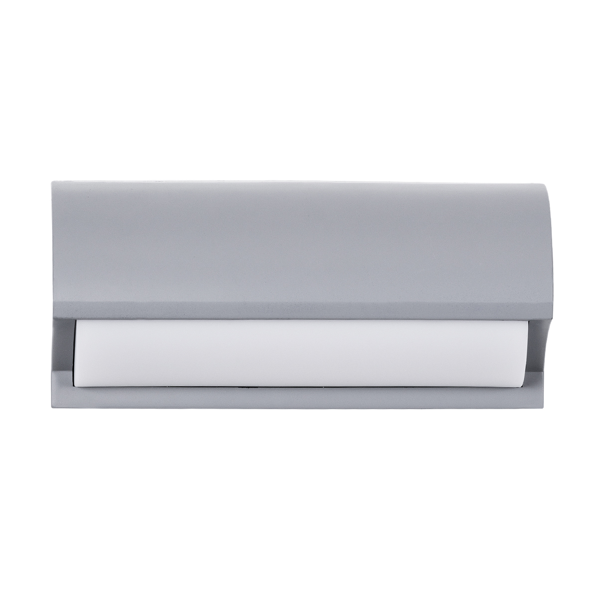 GLOBOSTAR® HORIZON 60692 Μοντέρνο Φωτιστικό Τοίχου - Απλίκα LED 15W 1575lm 120° AC 220-240V Αδιάβροχο IP65 Φυσικό Λευκό 4500K - Bridgelux SMD Chip - Γκρι Ματ - Μ23.5 x Π11 x Υ10cm - 3 Χρόνια Εγγύηση - Image 3