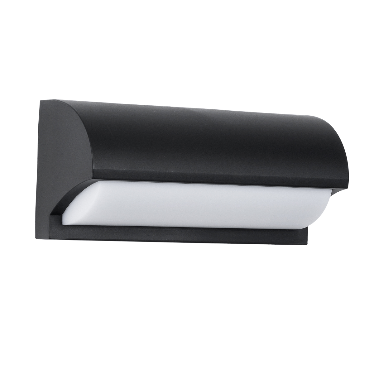 GLOBOSTAR® HORIZON 60693 Μοντέρνο Φωτιστικό Τοίχου - Απλίκα LED 15W 1575lm 120° AC 220-240V Αδιάβροχο IP65 Φυσικό Λευκό 4500K - Bridgelux SMD Chip - Μαύρο Ματ - Μ23.5 x Π11 x Υ10cm - 3 Χρόνια Εγγύηση - Image 2