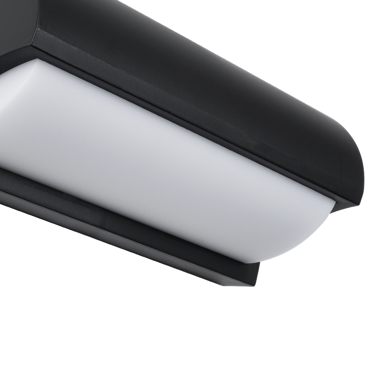GLOBOSTAR® HORIZON 60693 Μοντέρνο Φωτιστικό Τοίχου - Απλίκα LED 15W 1575lm 120° AC 220-240V Αδιάβροχο IP65 Φυσικό Λευκό 4500K - Bridgelux SMD Chip - Μαύρο Ματ - Μ23.5 x Π11 x Υ10cm - 3 Χρόνια Εγγύηση - Image 5