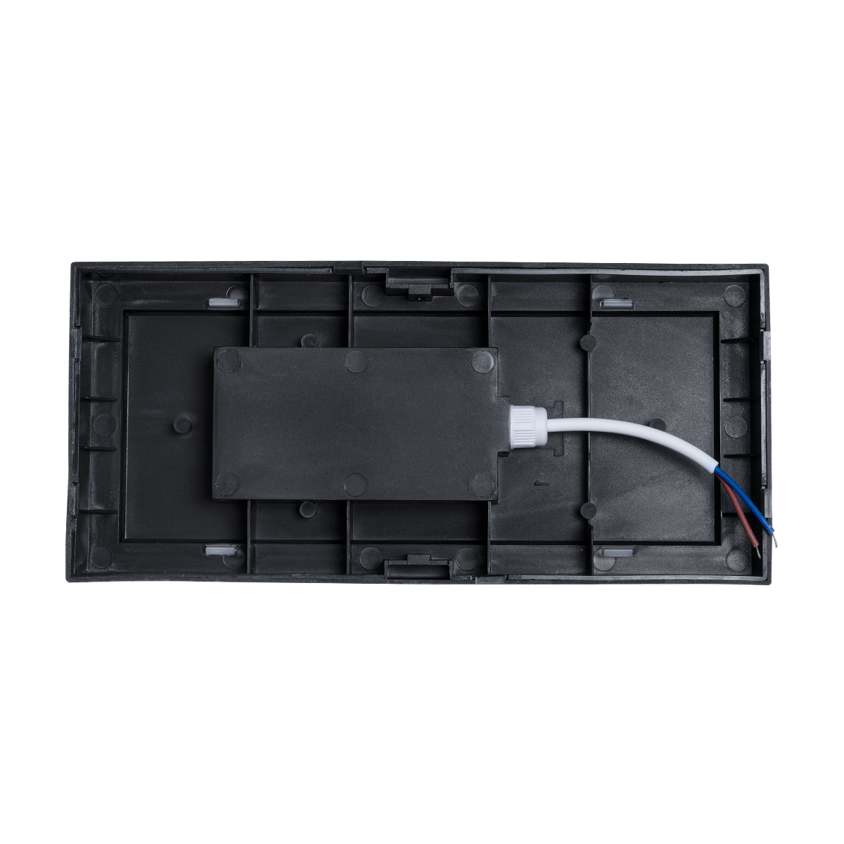GLOBOSTAR® HORIZON 60693 Μοντέρνο Φωτιστικό Τοίχου - Απλίκα LED 15W 1575lm 120° AC 220-240V Αδιάβροχο IP65 Φυσικό Λευκό 4500K - Bridgelux SMD Chip - Μαύρο Ματ - Μ23.5 x Π11 x Υ10cm - 3 Χρόνια Εγγύηση - Image 6