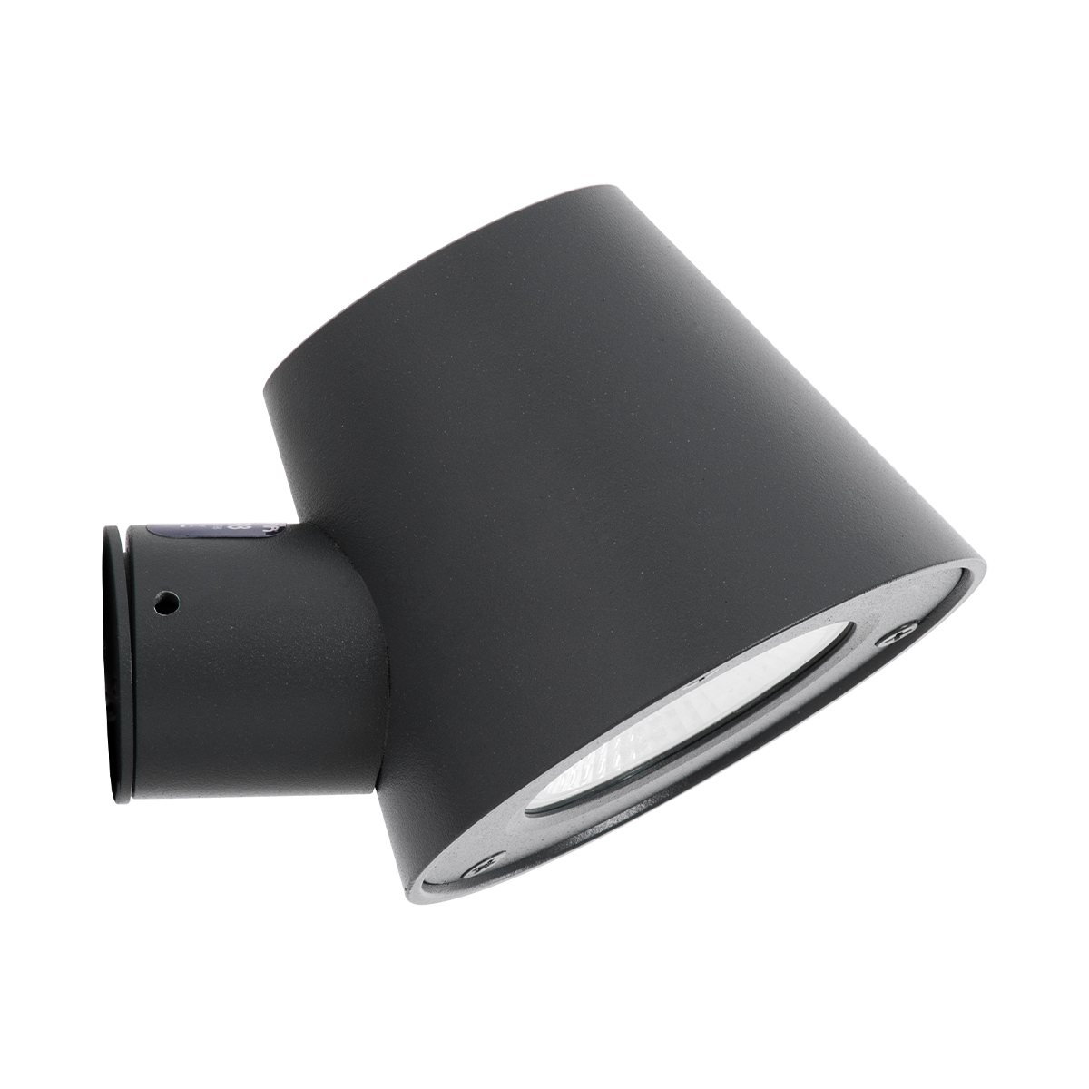 GLOBOSTAR® GARDENIA 60794 Μοντέρνο Φωτιστικό Τοίχου - Απλίκα με Ντουί 1 x GU10 AC 220-240V Αδιάβροχο IP65 - Γκρι Ανθρακί Ματ - Μ9.5 x Π13 x Υ7.7cm - Image 5