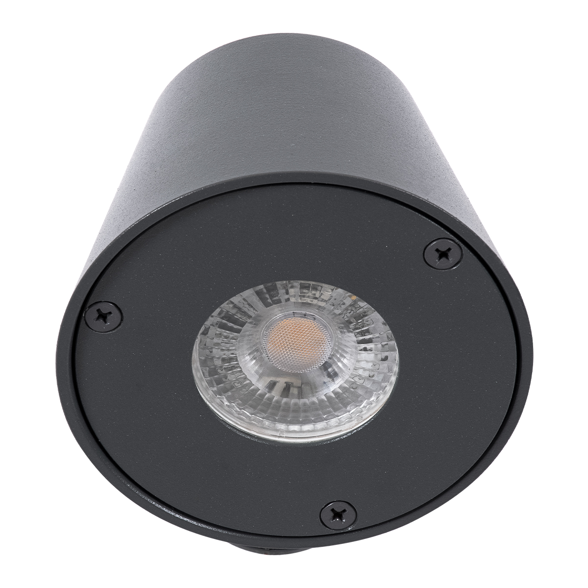 GLOBOSTAR® GARDENIA 60794 Μοντέρνο Φωτιστικό Τοίχου - Απλίκα με Ντουί 1 x GU10 AC 220-240V Αδιάβροχο IP65 - Γκρι Ανθρακί Ματ - Μ9.5 x Π13 x Υ7.7cm - Image 6