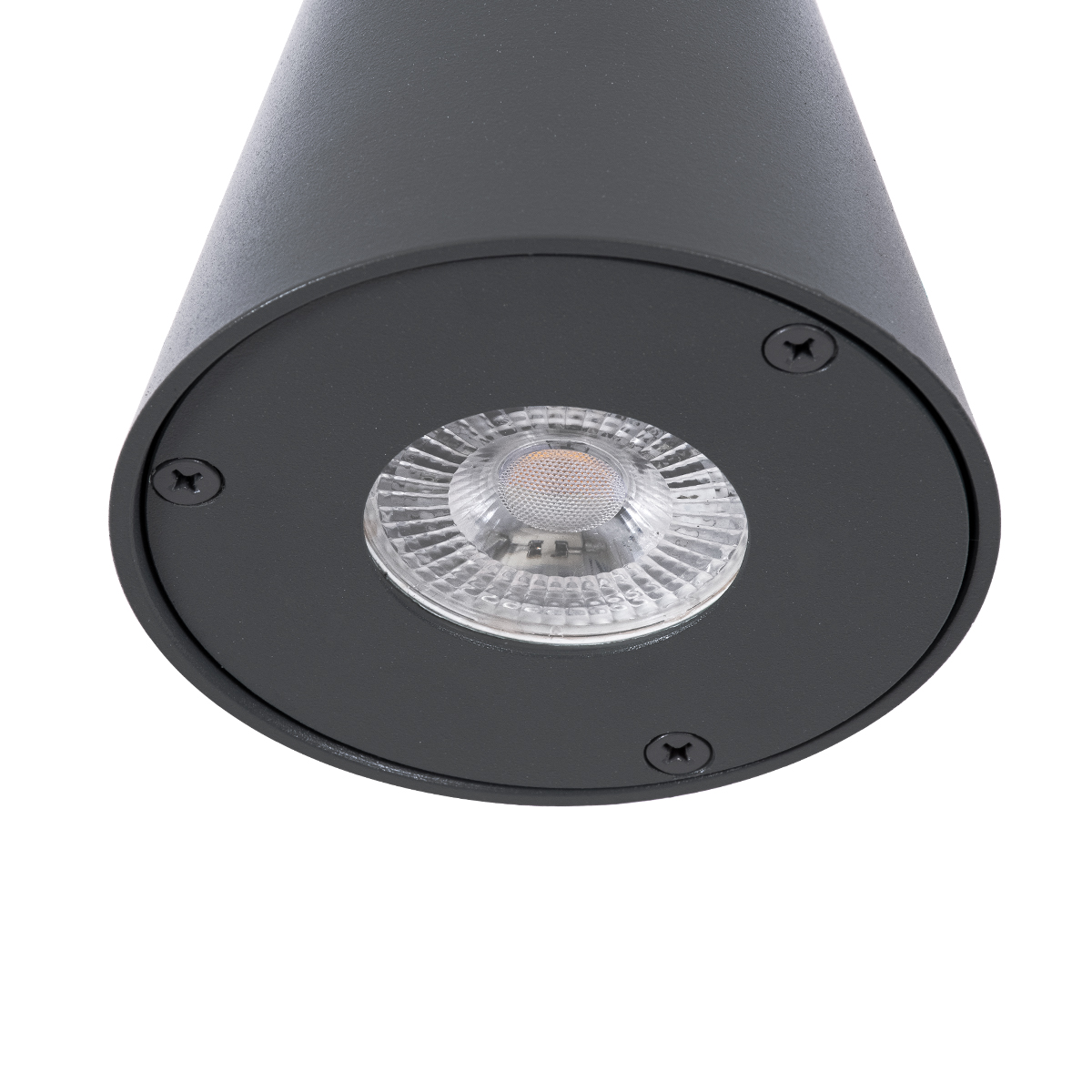 GLOBOSTAR® GARDENIA 60794 Μοντέρνο Φωτιστικό Τοίχου - Απλίκα με Ντουί 1 x GU10 AC 220-240V Αδιάβροχο IP65 - Γκρι Ανθρακί Ματ - Μ9.5 x Π13 x Υ7.7cm - Image 7
