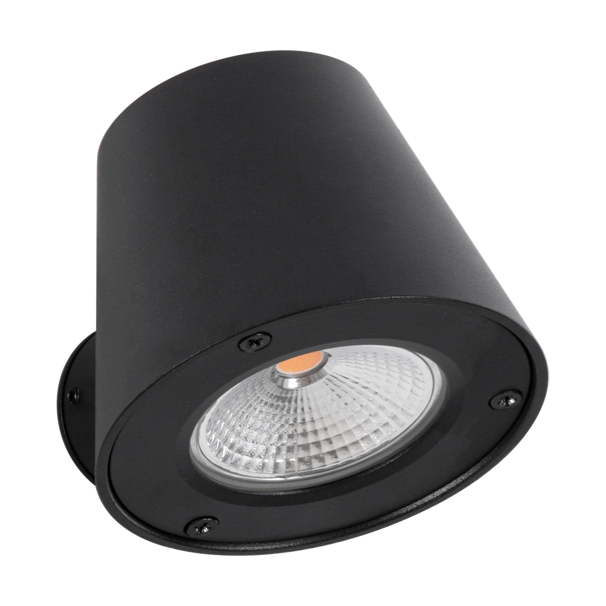 GLOBOSTAR® GARDENIA 60799 Μοντέρνο Φωτιστικό Τοίχου - Απλίκα LED 7W 700lm 60° AC 220-240V Αδιάβροχο IP65 Θερμό Λευκό 2700K - Bridgelux COB Chip & TÜV SÜD Driver - Μαύρο Ματ - Μ9.5 x Π13 x Υ7.7cm - 5 Χρόνια Εγγύηση - Image 3
