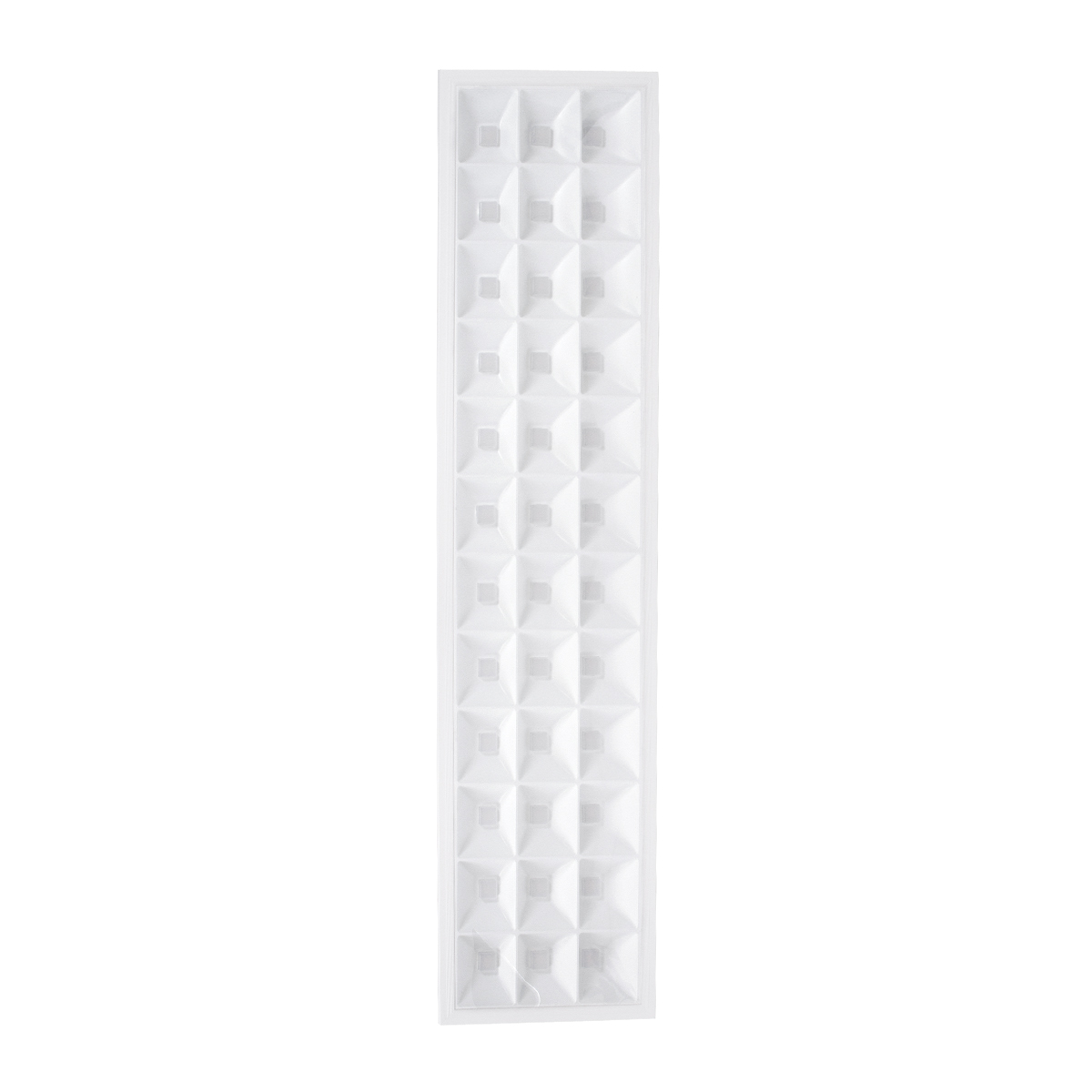GLOBOSTAR® ZEUS 60973 Χωνευτό Panel Οροφής 120x30 με Anti Glare Reflector LED 48W 6960lm 120° CRI≥85Ra UGR<19 AC 220-240V IP20 Θερμό Λευκό 2700K - Lumileds SMD Chip & TÜV SÜD Driver - Λευκό Γαλακτερό - Μ120 x Π30 x Υ3.3cm / Q116 x 26cm - 5 Χρόνια Εγγύηση - Image 4