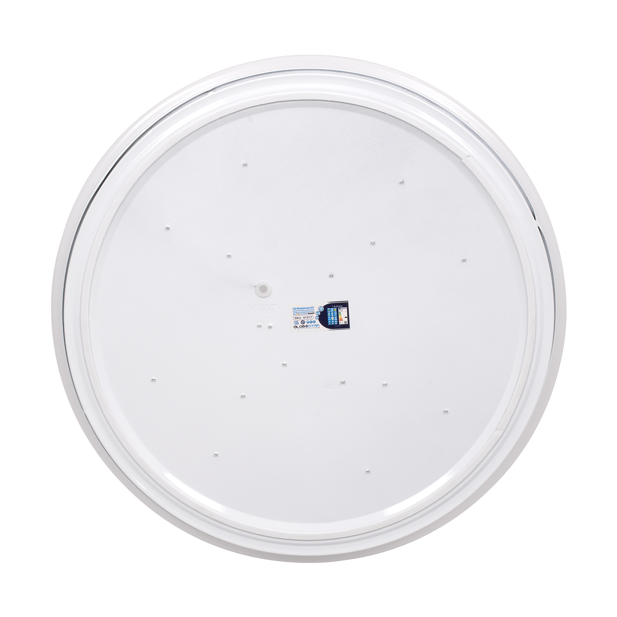 GLOBOSTAR® AVA 61017 Μοντέρνο Φωτιστικό Οροφής LED 76W 7600lm 120° AC 220-240V IP20 Ρυθμιζόμενο Λευκό CCT με Χειριστήριο από 2700K έως 6000K Dimmable - Lumileds SMD Chip - Λευκό Ματ - Μ48 x Π48 x Υ6.5cm - 3 Χρόνια Εγγύηση - Image 7
