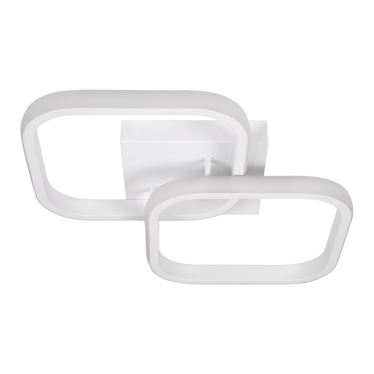 GLOBOSTAR® NORA 61062 Μοντέρνο Φωτιστικό Οροφής LED 22W 2640lm 300° AC 220-240V IP20 Ρυθμιζόμενο Λευκό CCT με On/Off 2700K/4500K/6000K - Lumileds SMD Chip - Λευκό Ματ - Μ40 x Π24 x Υ7cm - 3 Χρόνια Εγγύηση - Image 4