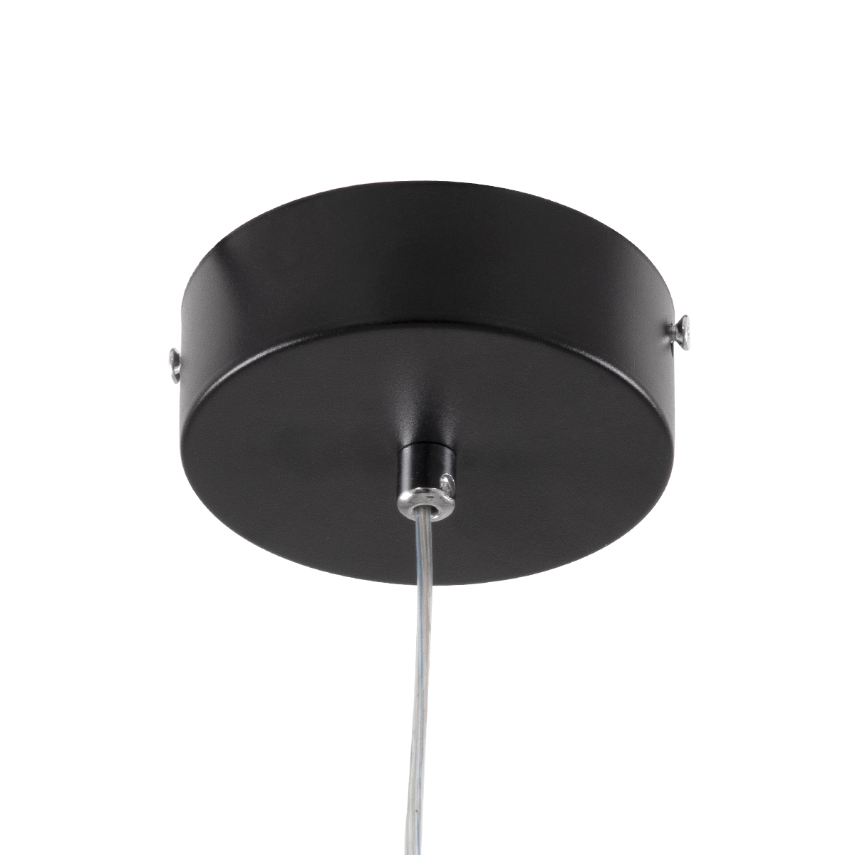 GLOBOSTAR® ROSE 61064 Μοντέρνο Κρεμαστό Φωτιστικό Οροφής LED 22W 2640lm 300° AC 220-240V IP20 Ρυθμιζόμενο Λευκό CCT με On/Off 2700K/4500K/6000K - Lumileds SMD Chip - Μαύρο Ματ - Μ24 x Π22 x Υ24cm - 3 Χρόνια Εγγύηση - Image 7