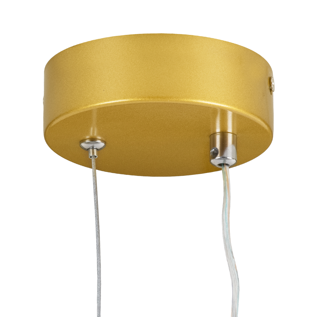 GLOBOSTAR® CYCLOS 61075 Μοντέρνο Κρεμαστό Φωτιστικό Οροφής LED 9W 1080lm 300° AC 220-240V IP20 Ρυθμιζόμενο Λευκό CCT με On/Off 2700K/4500K/6000K - Lumileds SMD Chip - Χρυσό Βούρτσας - Μ21 x Π2.3 x Υ26.5cm - 3 Χρόνια Εγγύηση - Image 7