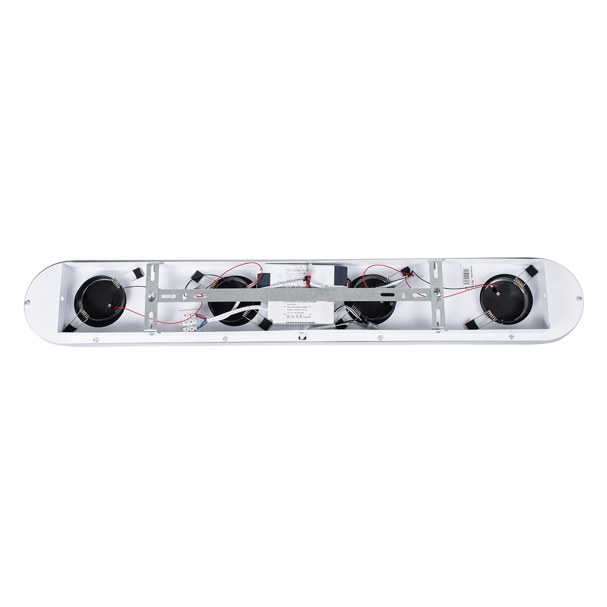 GLOBOSTAR® NESPO 61214 Μοντέρνο Φωτιστικό Οροφής LED 48W 5376lm 360° & 45° AC 220-240V IP20 Ρυθμιζόμενο Λευκό CCT με On/Off 2700K/4500K/6000K - Lumileds SMD Chip - Μαύρο Ματ - Μ80 x Π13 x Υ6.5cm - 3 Χρόνια Εγγύηση - Image 6