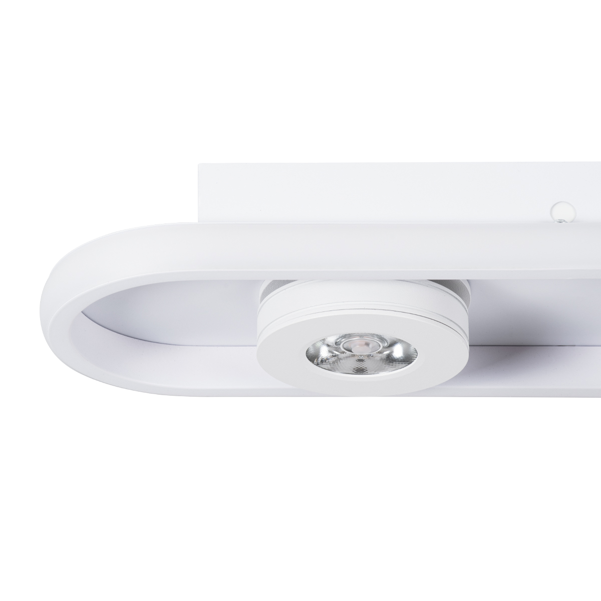 GLOBOSTAR® NESPO 61215 Μοντέρνο Φωτιστικό Οροφής LED 48W 5376lm 360° & 45° AC 220-240V IP20 Ρυθμιζόμενο Λευκό CCT με On/Off 2700K/4500K/6000K - Lumileds SMD Chip - Λευκό Ματ - Μ80 x Π13 x Υ6.5cm - 3 Χρόνια Εγγύηση - Image 7
