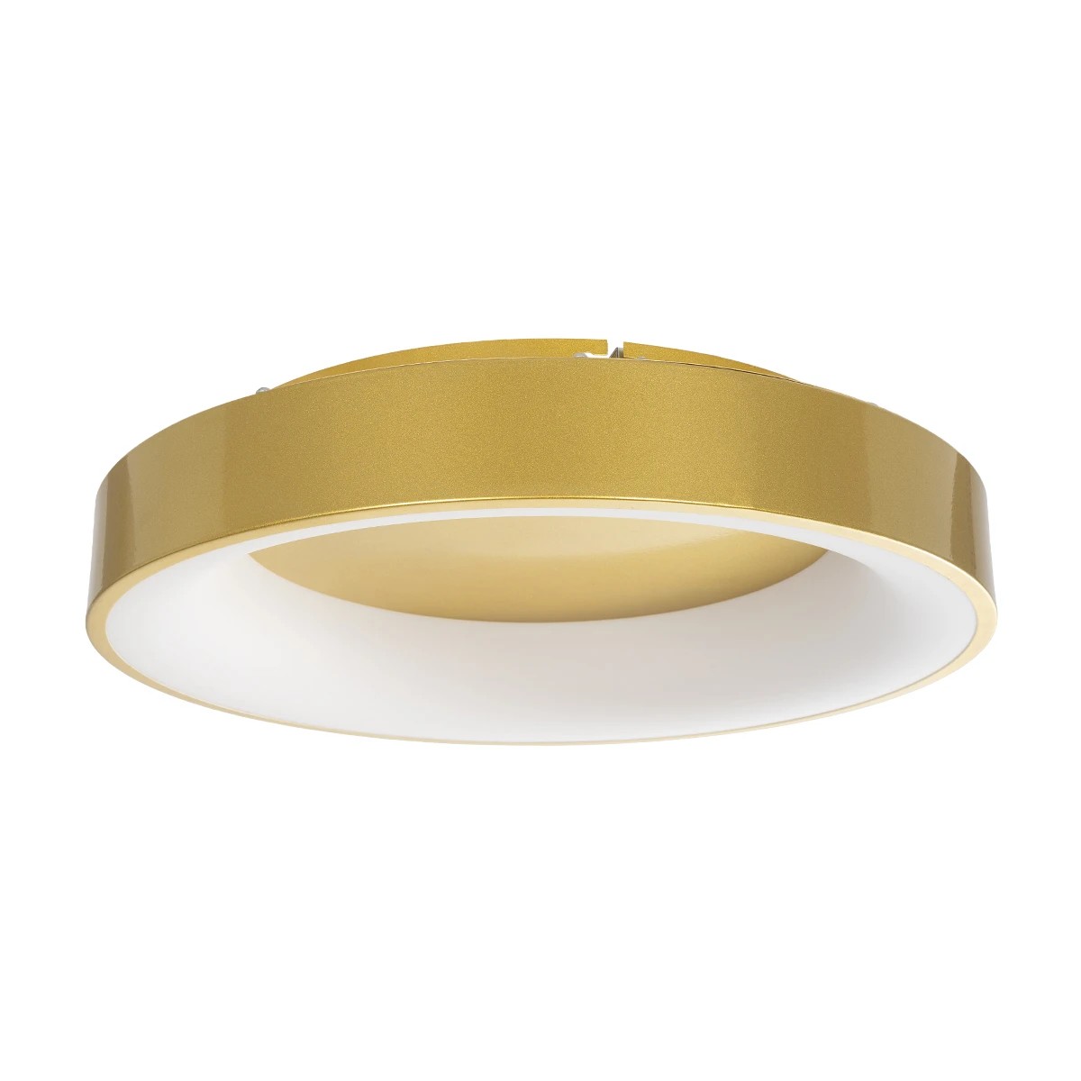 GLOBOSTAR® SALEM 61235 Μοντέρνο Φωτιστικό Οροφής LED 75W 8625lm 120° AC 220-240V IP20 Ρυθμιζόμενο Λευκό CCT με Χειριστήριο από 2700K έως 6000K Dimmable - Lumileds SMD Chip - Χρυσό - Μ45 x Π45 x Υ9.5cm - 3 Χρόνια Εγγύηση - Image 3