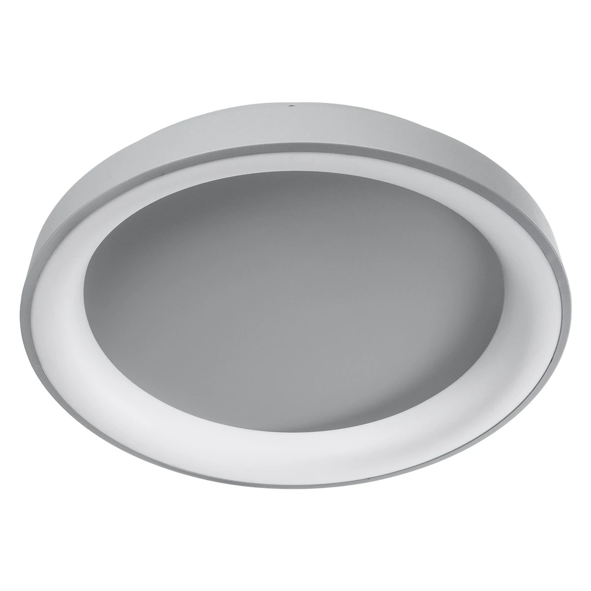 GLOBOSTAR® SALEM 61238 Μοντέρνο Φωτιστικό Οροφής LED 105W 12075lm 120° AC 220-240V IP20 Ρυθμιζόμενο Λευκό CCT με Χειριστήριο από 2700K έως 6000K Dimmable - Lumileds SMD Chip - Γκρι - Μ60 x Π60 x Υ9.5cm - 3 Χρόνια Εγγύηση - Image 4