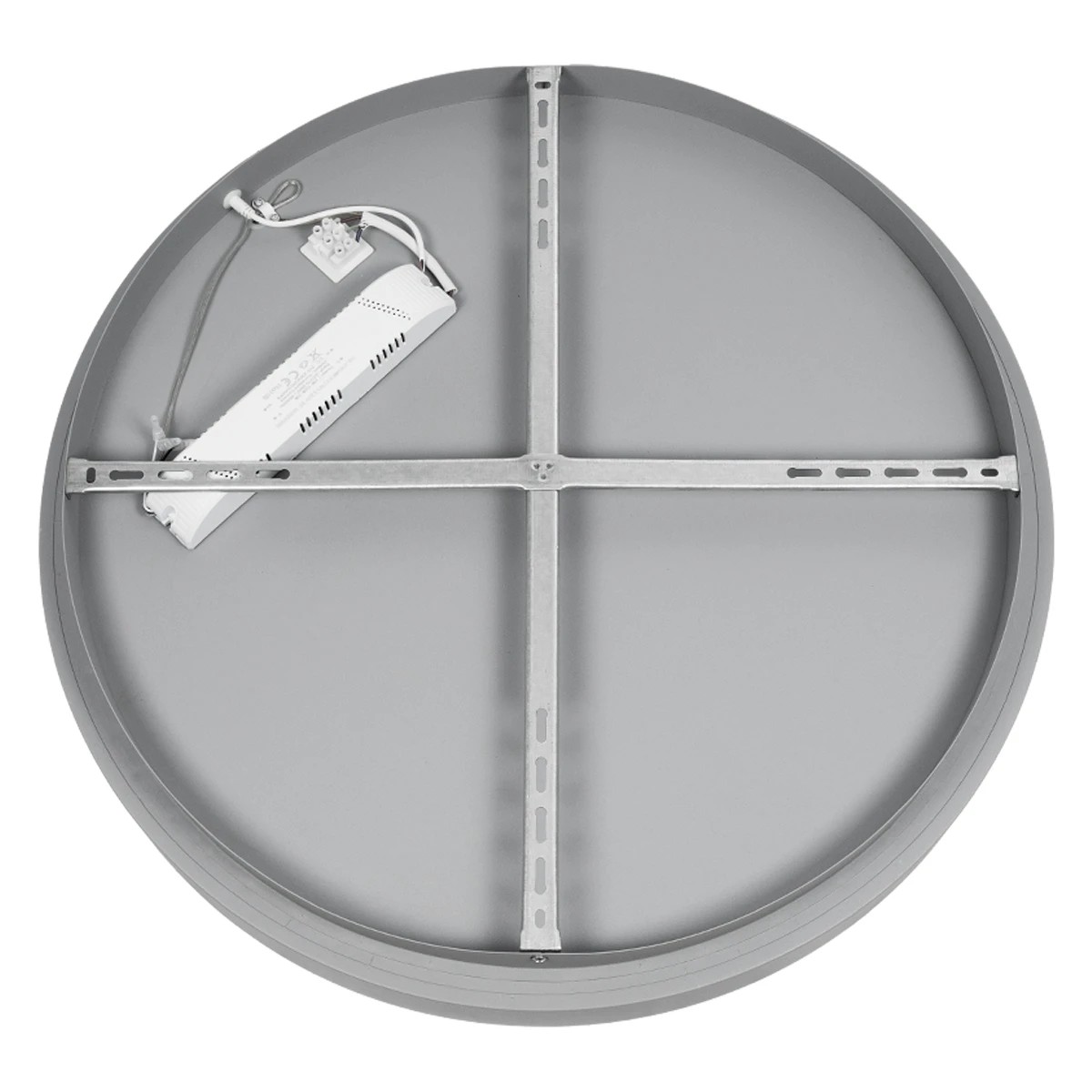 GLOBOSTAR® SALEM 61238 Μοντέρνο Φωτιστικό Οροφής LED 105W 12075lm 120° AC 220-240V IP20 Ρυθμιζόμενο Λευκό CCT με Χειριστήριο από 2700K έως 6000K Dimmable - Lumileds SMD Chip - Γκρι - Μ60 x Π60 x Υ9.5cm - 3 Χρόνια Εγγύηση - Image 5