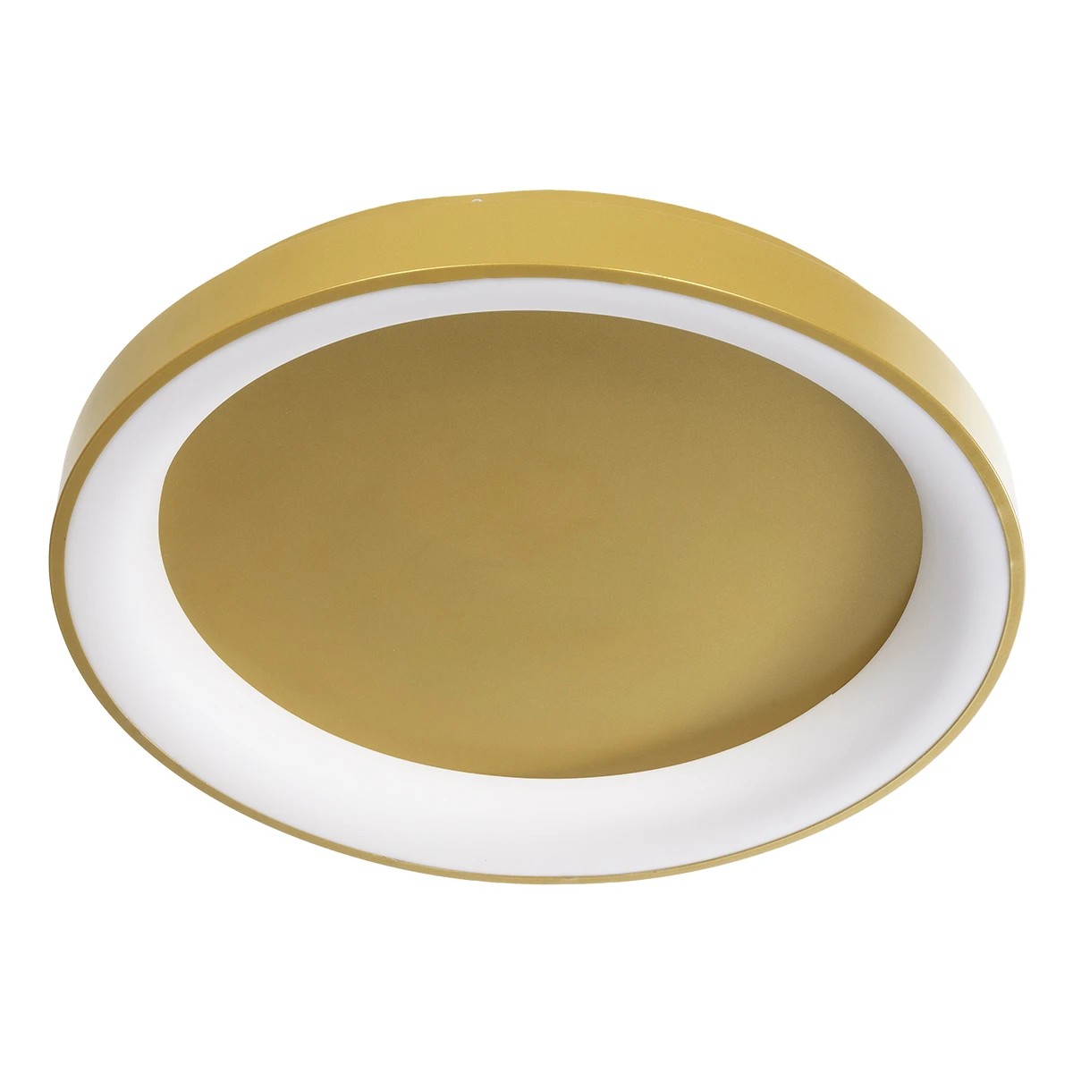 GLOBOSTAR® SALEM 61239 Μοντέρνο Φωτιστικό Οροφής LED 105W 12075lm 120° AC 220-240V IP20 Ρυθμιζόμενο Λευκό CCT με Χειριστήριο από 2700K έως 6000K Dimmable - Lumileds SMD Chip - Χρυσό - Μ60 x Π60 x Υ9.5cm - 3 Χρόνια Εγγύηση - Image 4