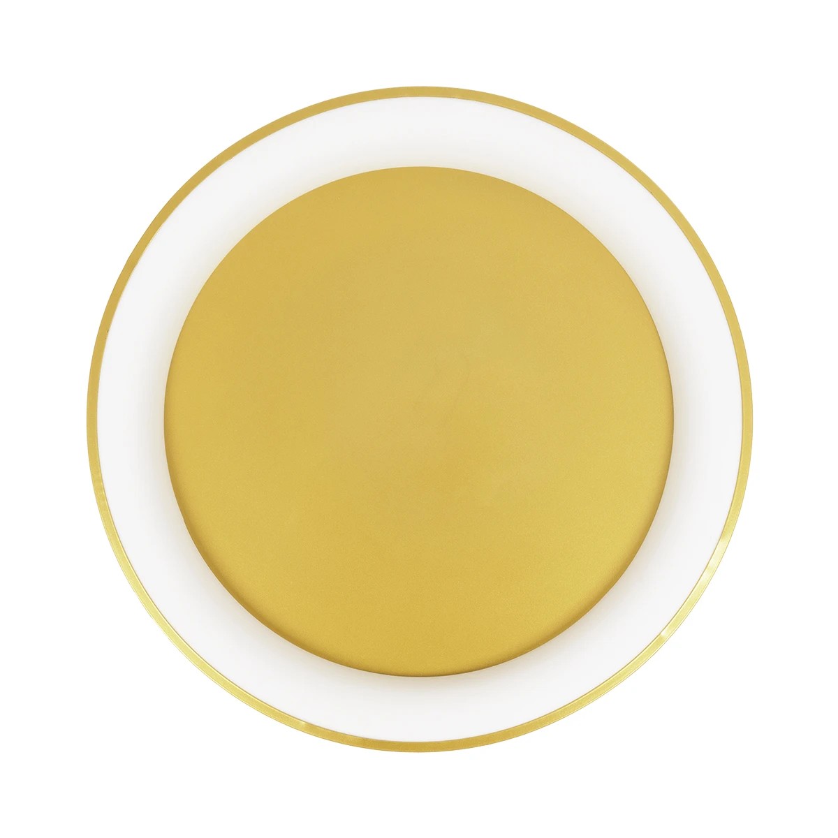 GLOBOSTAR® SALEM 61239 Μοντέρνο Φωτιστικό Οροφής LED 105W 12075lm 120° AC 220-240V IP20 Ρυθμιζόμενο Λευκό CCT με Χειριστήριο από 2700K έως 6000K Dimmable - Lumileds SMD Chip - Χρυσό - Μ60 x Π60 x Υ9.5cm - 3 Χρόνια Εγγύηση - Image 6