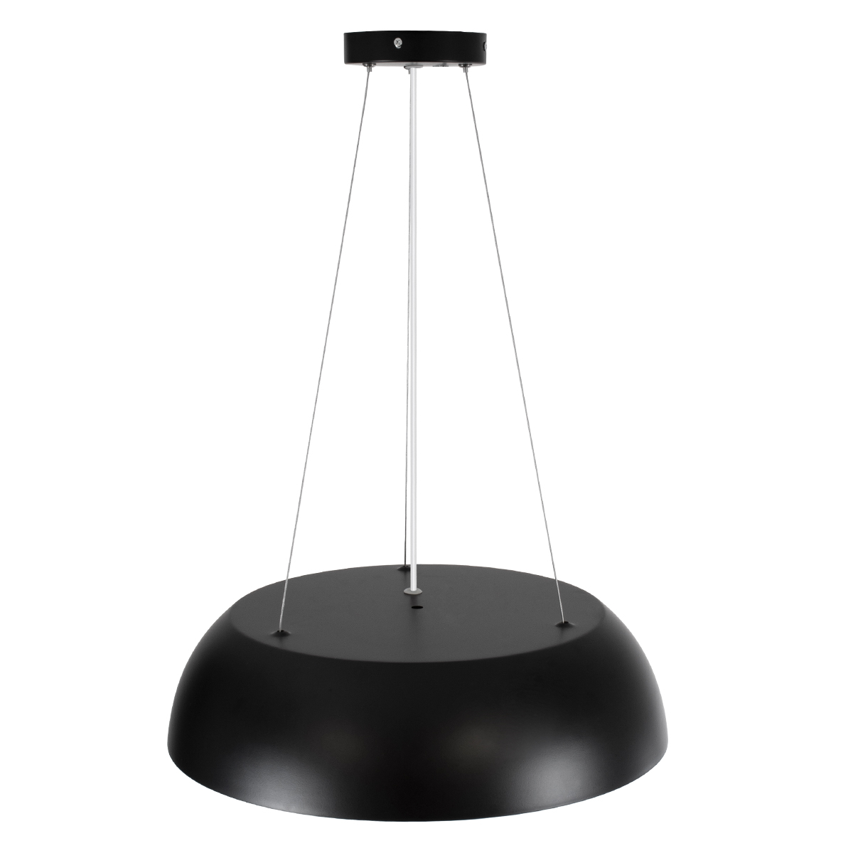 GLOBOSTAR® ANATOLIA 61267 Μοντέρνο Κρεμαστό Φωτιστικό Οροφής LED 60W 6900lm 120° AC 220-240V IP20 Ρυθμιζόμενο Λευκό CCT με Χειριστήριο από 2700K έως 6000K Dimmable - Lumileds SMD Chip - Μαύρο Ματ - Μ43 x Π43 x Υ11cm - 3 Χρόνια Εγγύηση - Image 5
