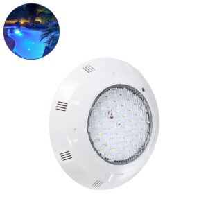 GLOBOSTAR® POOLETI 61538 Υποβρύχιο Φωτιστικό για Πισίνες/Σιντριβάνια LED 25W 2125lm 120° AC/DC 12V Αδιάβροχο IP68 Ψυχρό Λευκό 6000K Dimmable - Bridgelux SMD Chip - 2m VDE Rubber Καλώδιο - Μ30 x Π30 x Υ6.5cm - 3 Χρόνια Εγγύηση